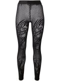 'dragon' fishnet tights