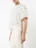fringe detail blouse