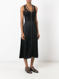 bustier midi dress