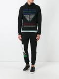 cross stitch hoodie