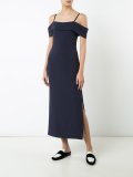 side slit shift dress