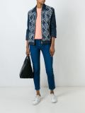 distressed denim jacket
