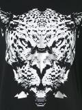 leopard print T-shirt