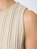 round neck knit dress