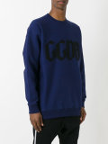 logo print sweatshirt