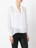 shawl lapel shirt