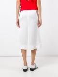 ribbed hem skirt