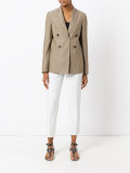 button up blazer 
