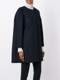 collarless coat