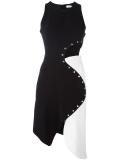 bicolour dress