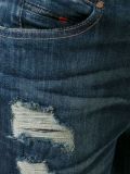 distressed skinny jeans