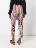 printed track pants 
