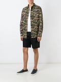 ‘Pharrell’胸袋迷彩衬衫