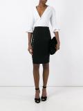 'Side Snap' pencil skirt