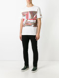 patchwork panel T-shirt 
