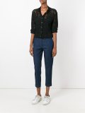 floral lace shirt