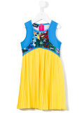 bimaterial fancy dress