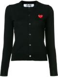 heart patch cardigan