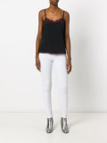 lace trim cami top  