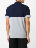 contrast polo shirt 