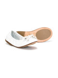 pearl embellished ballerinas