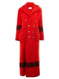 long double breasted coat