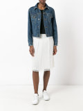 layered midi skirt 