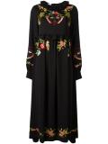 long embroidered dress 