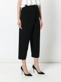 cropped tailored trousers