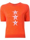 intarsia knitted top