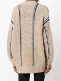 embellished pocket cardigan 