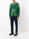 faded effect sweatshirt