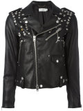 multi-studded biker jacket