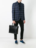 striped strap laptop bag