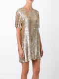 sequinned mini dress 
