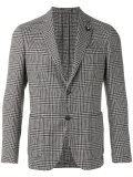 houndstooth pattern blazer