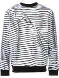 'Swallow' striped sweatshirt 