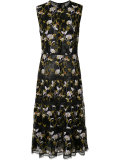 floral lace panel dress 