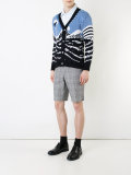 ocean pattern cardigan