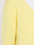 v-neck knit blouse