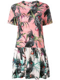 graphic print dress
