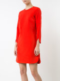 round-hem shift dress
