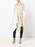 draped tunic