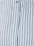 striped chest pocket shirt