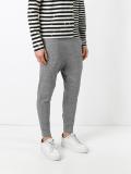 dropped crotch track pants