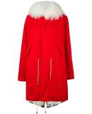 MR & MRS ITALY  CNY Red army parka coat