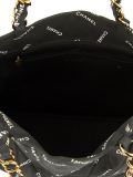 quilted shopper tote