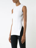 ribbed knit tank top