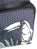 tucan print backpack