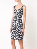 floral fitted dress